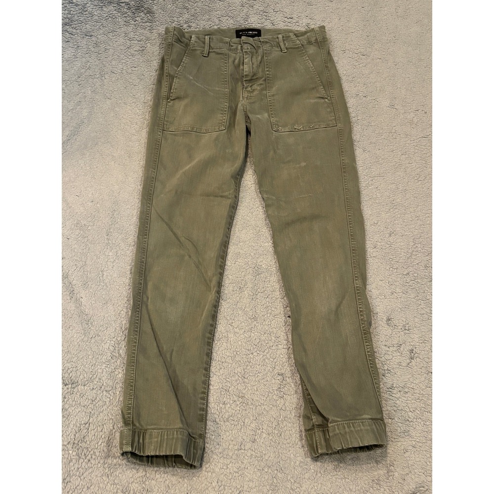 Black Orchid Los Angeles Olive Green Utility Jogger Pants Size 24